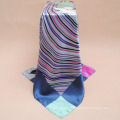 Malaysia new popular digital printing customized satin silk square scarf